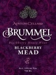 Brummel Blackberry Honey Wine honey wine, blackberry honey wine, mead, mead wine, Adytum Cellars, Washington