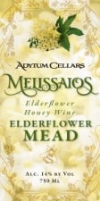 Melissaios Elderflower honey wine honey wine, elderflower honey wine, mead, mead wine, Washington, Adytum Cellars