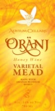 Oranj honey wine, orange blossom honey wine, mead, mead wine, Washington, Adytum Cellars